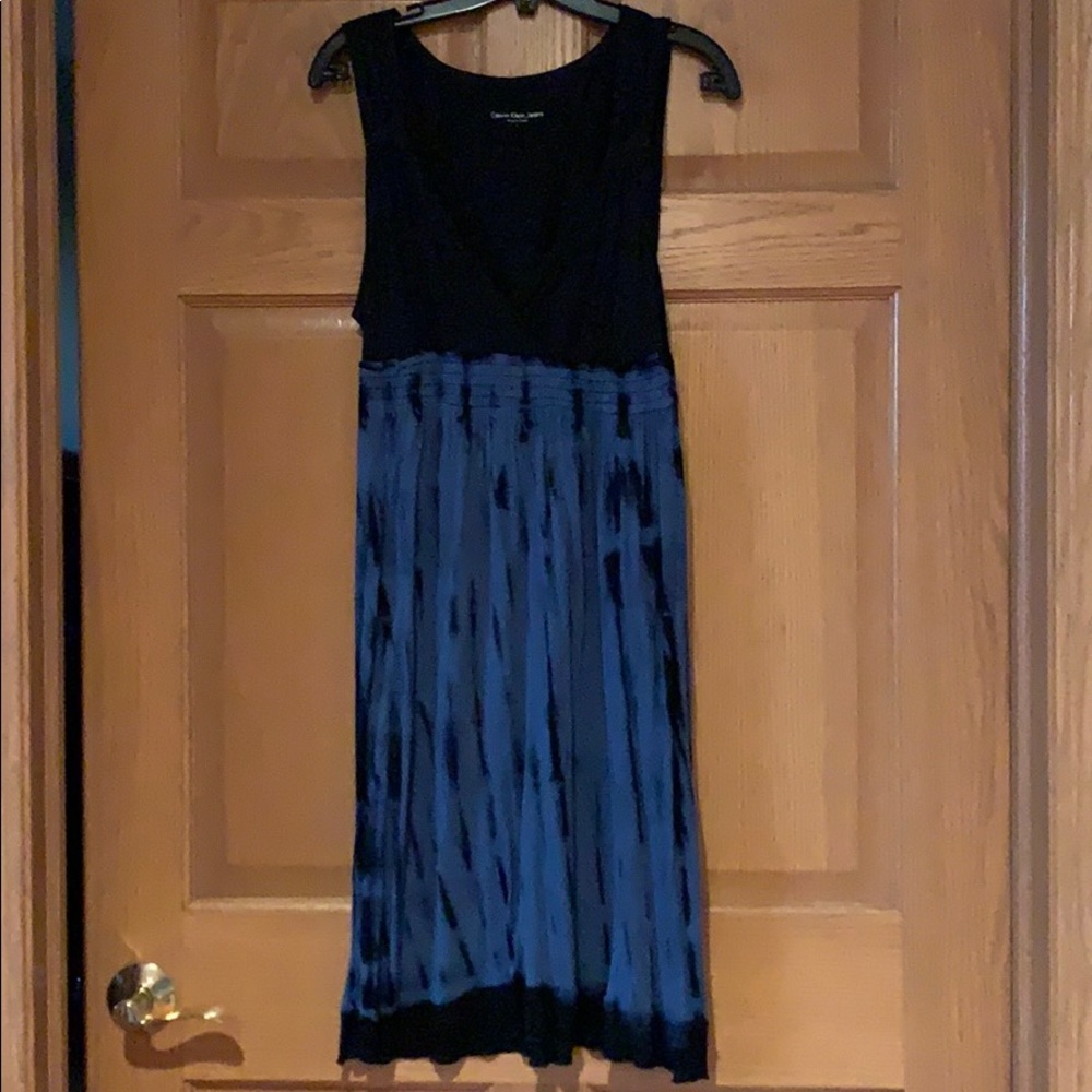 Calvin Klein Jeans Navy & Blue Tank Dress